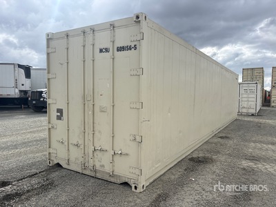 40 ft High Cube Refrigerated 220v 3 phase Storage Container
