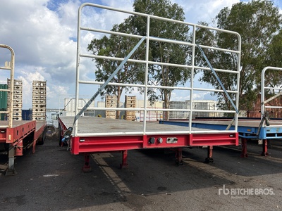 2024 Anda Trailers Tri/A 13.2 m - 21.5 m Extendable Rimorchio a cassone fisso