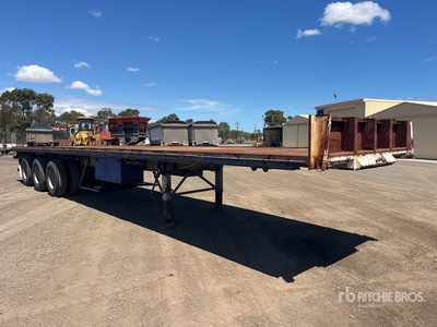 1988 Krueger 12.2 m Tri/A Rimorchio a cassone fisso