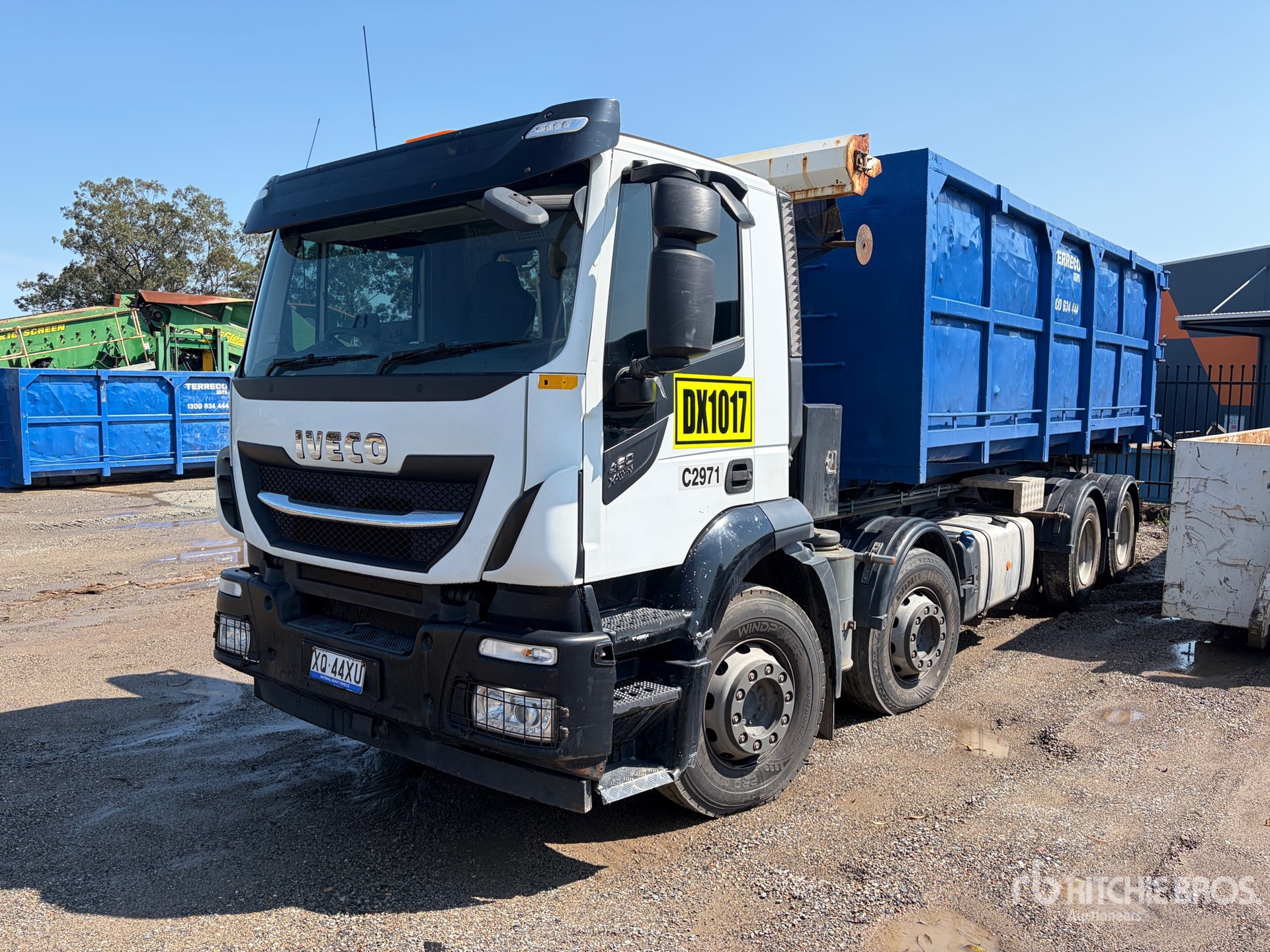 2021 Iveco AD 460 Stralis 8x4 フックトラック