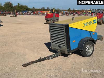 2018 Mac3 MSP2500 EV06 Mobile Compresseur A Air Air Compressor (Inoperable)