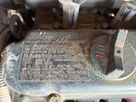 Engine with Emission Label