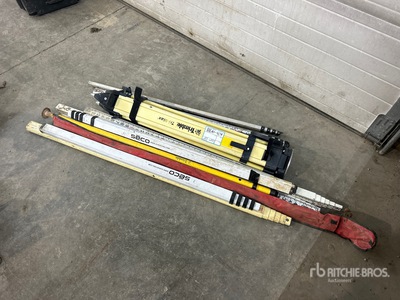 Tripod and Quantity of Measuring Sticks