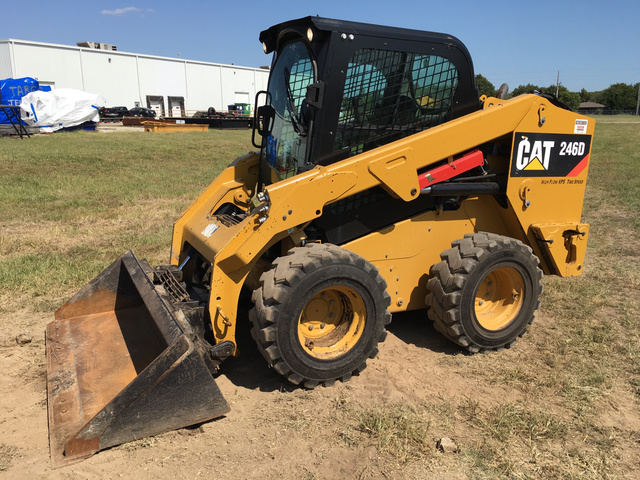 2015 Cat 246D Skid-Steer Loader