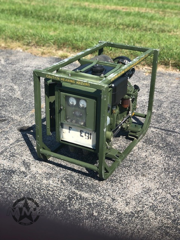 DEWEY MEP-531A 2KW GENERATOR SET