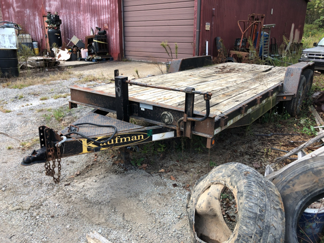 2012 Kaufman T/A Equipment Trailer