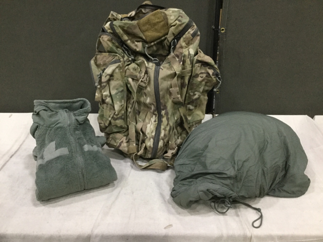 (29) Jackets, (6) Tennier Sleeping Bags & (2) Mystery Ranch Backpacks