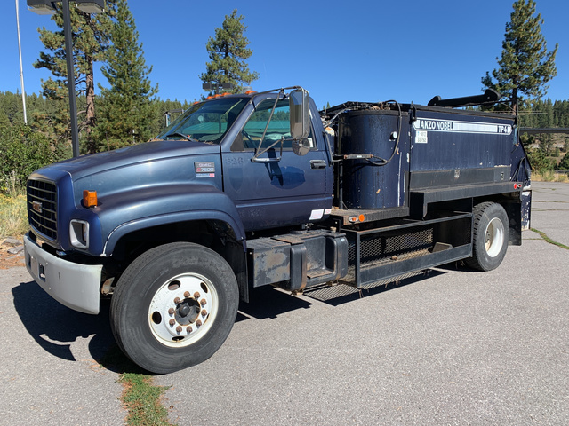 Akzo Nobel TP4 Hot Patch Body on 1998 GMC C7500 Truck