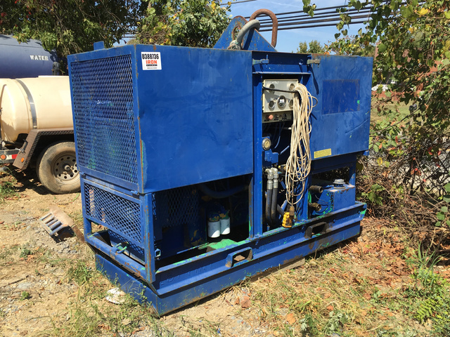 Hydraulic Power Pack w/ LBT Enterprises Prime Pile Concrete Cutter