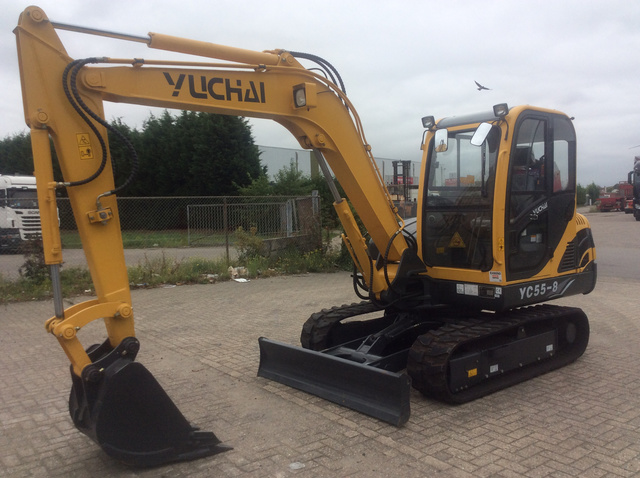 2018 Yuchai YC55-8 Track Excavator (Unused)