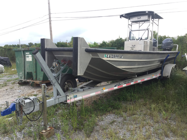 Hanko Work Boat w/ 2016 Magic Tilt T/A Trailer Hanko Work Boat w/ 2016 Magic Tilt T/A Trailer
