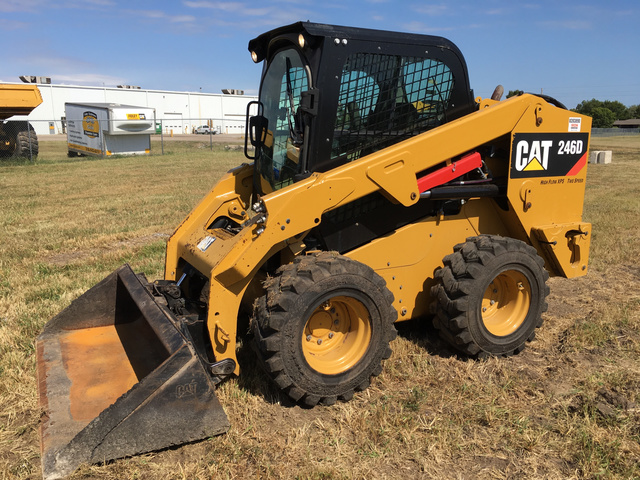 2015 Cat 246D Skid-Steer Loader