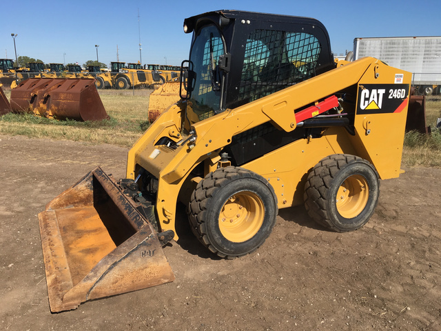 2015 Cat 246D Skid-Steer Loader