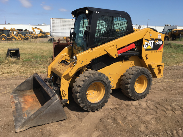2016 Cat 246D Skid-Steer Loader