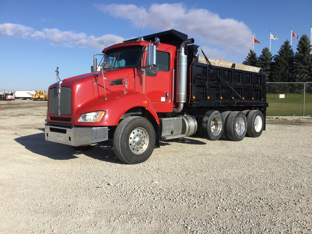 2012 Kenworth T400 Tri/A Dump Truck