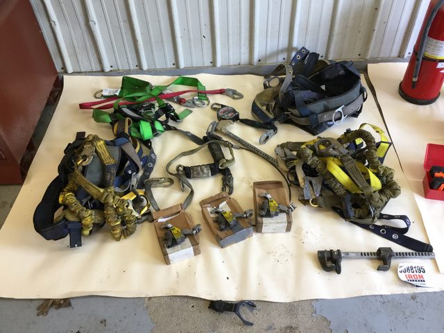 Lot of Safety Harnesses & Lanyards