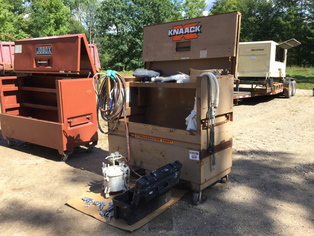 Lot of Paint Tools w/Toolbox