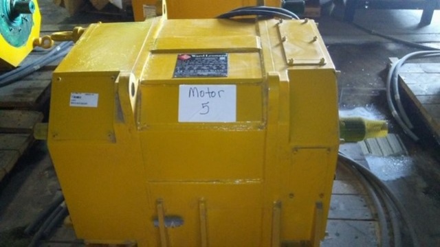 Ward Leonard 600 HP AC Drive Motor For 275 Ton Top Drive Nabors Ward Leonard 600 HP AC Drive Motor For 275 Ton Top Drive Nabors