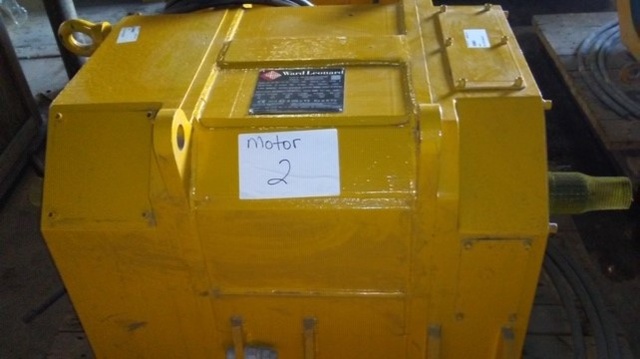Ward Leonard 600 HP AC Drive Motor For 275 Ton Top Drive Nabors Ward Leonard 600 HP AC Drive Motor For 275 Ton Top Drive Nabors