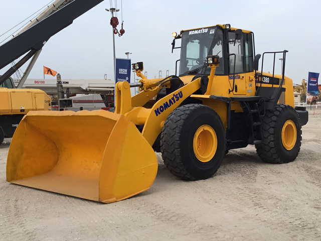 2011 Komatsu WA380-6 Wheel Loader 2011 Komatsu WA380-6 Wheel Loader
