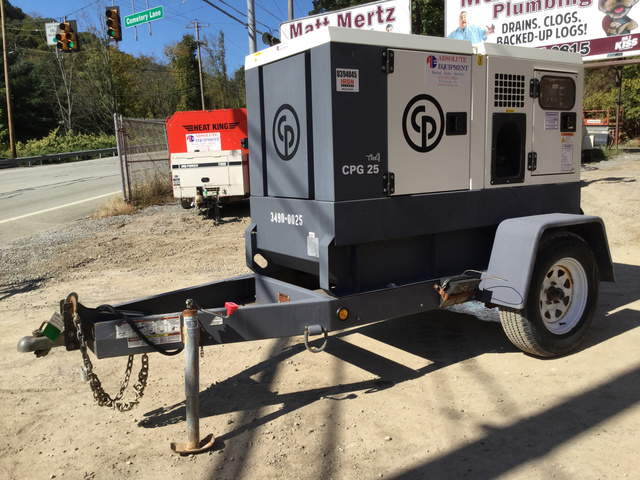 2015 Chicago Pneumatic CPG25 25 kVA Gen Set 2015 Chicago Pneumatic CPG25 25 kVA Gen Set