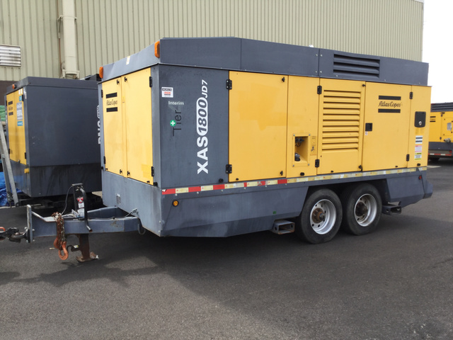 2013 Atlas Copco XAS1800JD7 Air Compressor