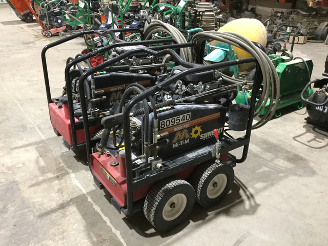 Lot (2) Mi-T-M Pressure Washers