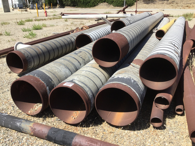 Lot of Steel Pipe Lot of Steel Pipe