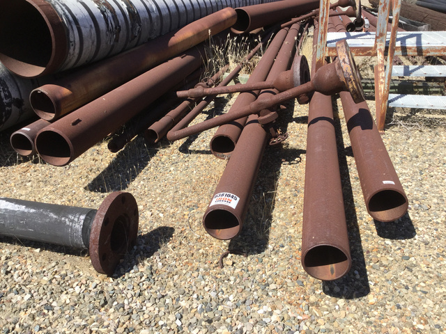 Lot of Steel Pipe Lot of Steel Pipe