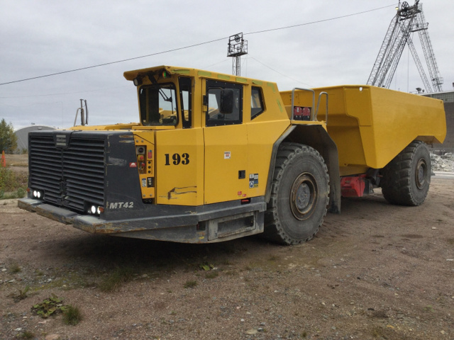 2014 (unverified) Atlas Copco MT42 Underground Articulated Truck