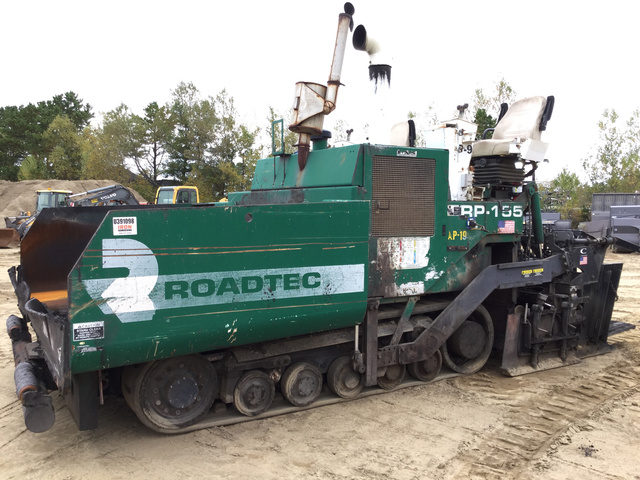 2006 (unverified) Roadtec RP155 Asphalt Paver