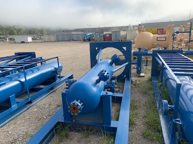 Lot of (3) KWI Vertical Sand Separators Lot of (3) KWI Vertical Sand Separators