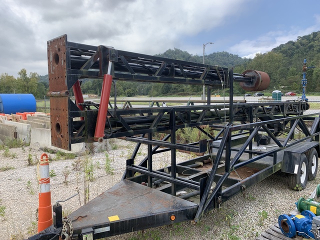 Mobile Flare Unit w/(4) Flame Arrestors Mobile Flare Unit w/(4) Flame Arrestors