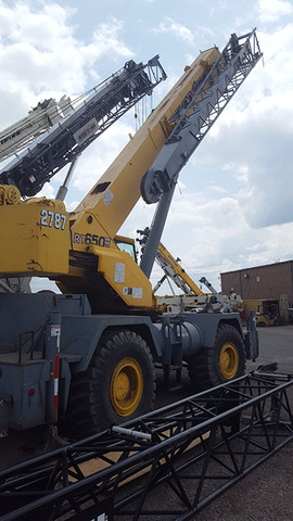 2000 Grove 650E Rough Terrain Crane 2000 Grove 650E Rough Terrain Crane