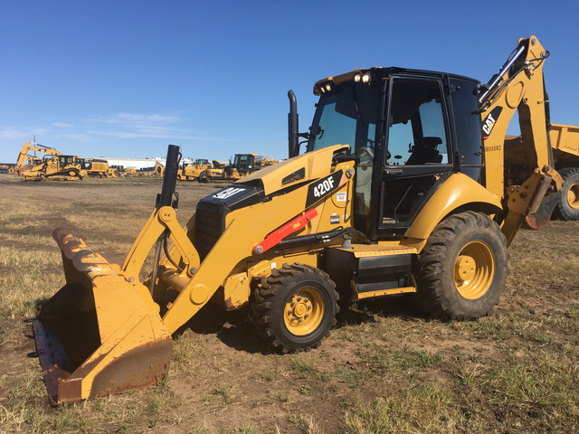 2014 Cat 420F 4x4 Backhoe Loader