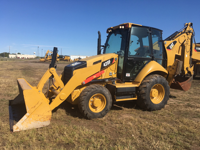 2014 Cat 420F 4x4 Backhoe Loader