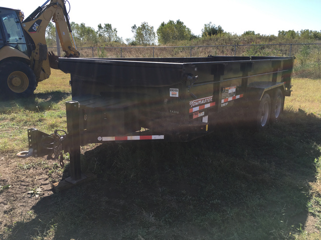 2016 Towmaster T-14HD T/A End Dump Trailer