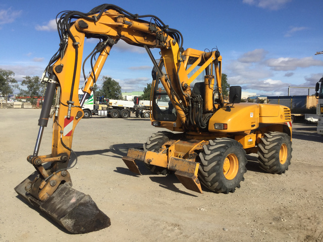 2008 Mecalac 12MXT Wheel Excavator