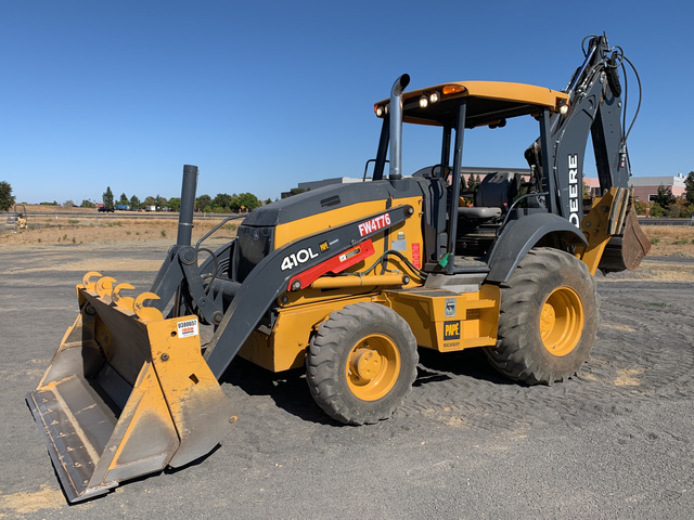 2017 John Deere 410L 4x4 Backhoe Loader