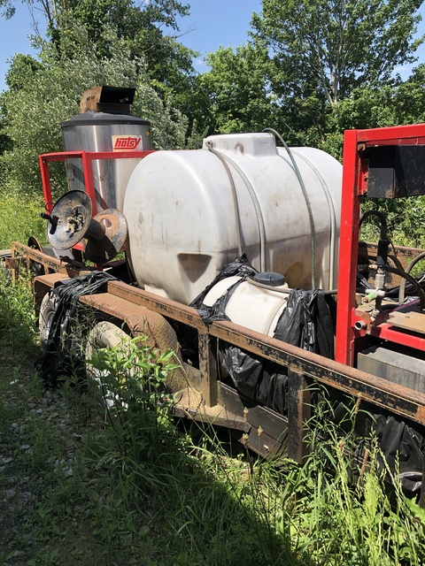 2012 Hotsy Pressure Washer Trailer