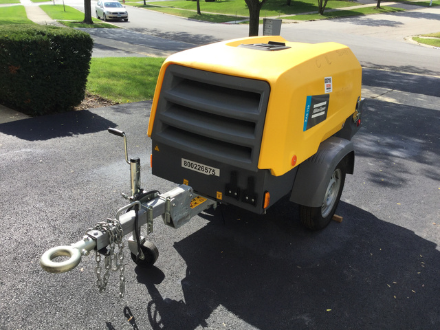 2018 Atlas Copco XAS110 110 CFM Air Compressor