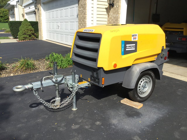 2018 Atlas Copco XAS110 Air Compressor