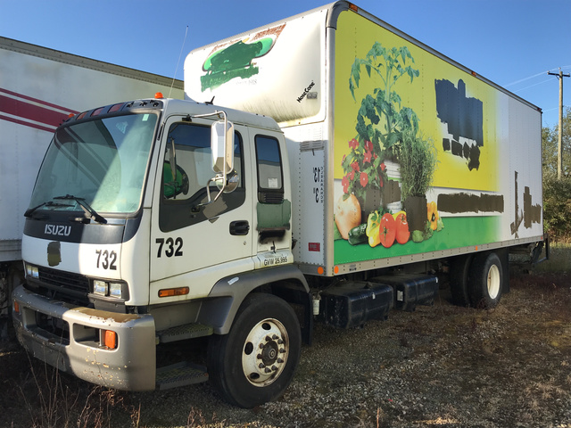 2007 Isuzu T7F042-FVR Cargo Truck