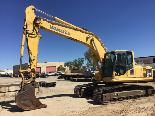 2007 Komatsu PC200LC-8 Track Excavator