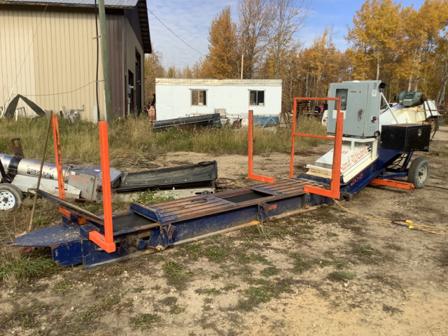 Sand Wizard Drive Over Frac Sand Unloading Station