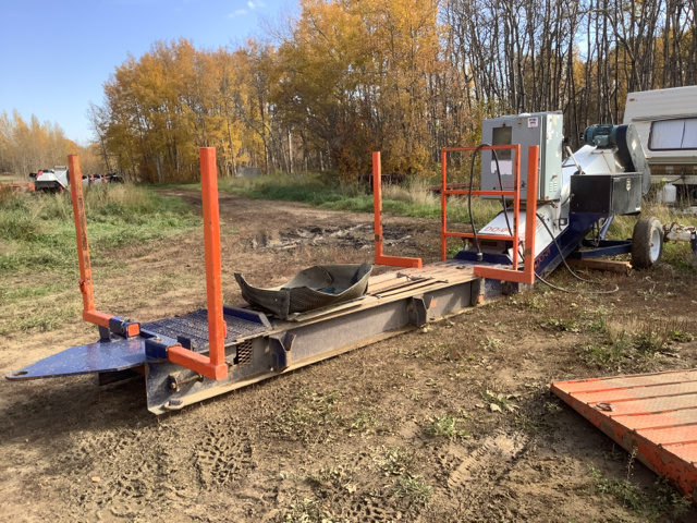 Sand Wizard Drive Over Frac Sand Unloading Station