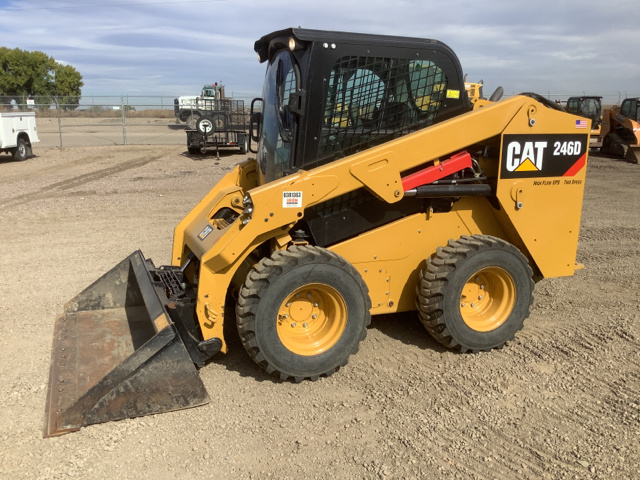 2014 Cat 246D Skid-Steer Loader