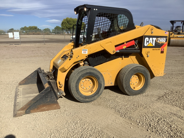 2016 Cat 246D Skid-Steer Loader