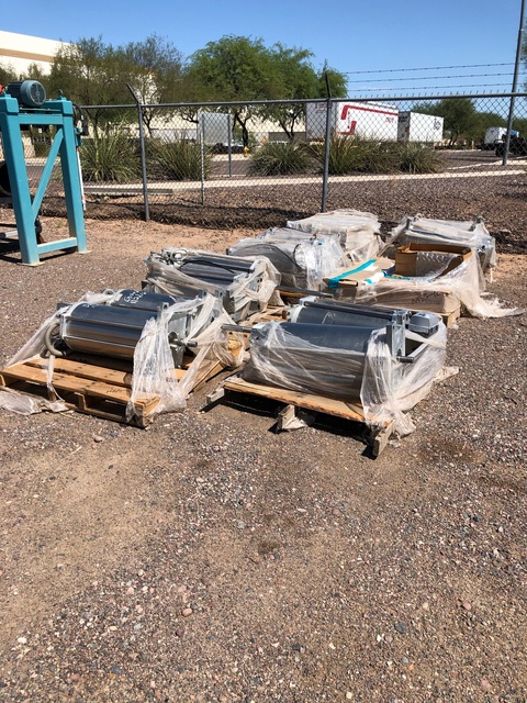 Lot of (10) Festo Actuators & (7) Piston Rods