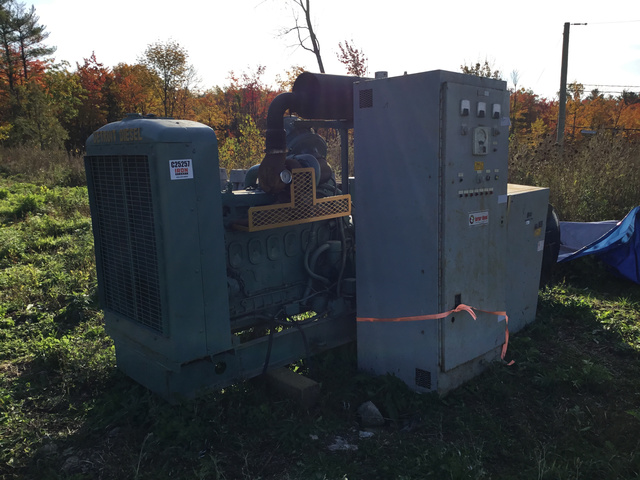 1981 (unverifed) Stamford Skid Mounted Gen Set 1981 (unverifed) Stamford Skid Mounted Gen Set